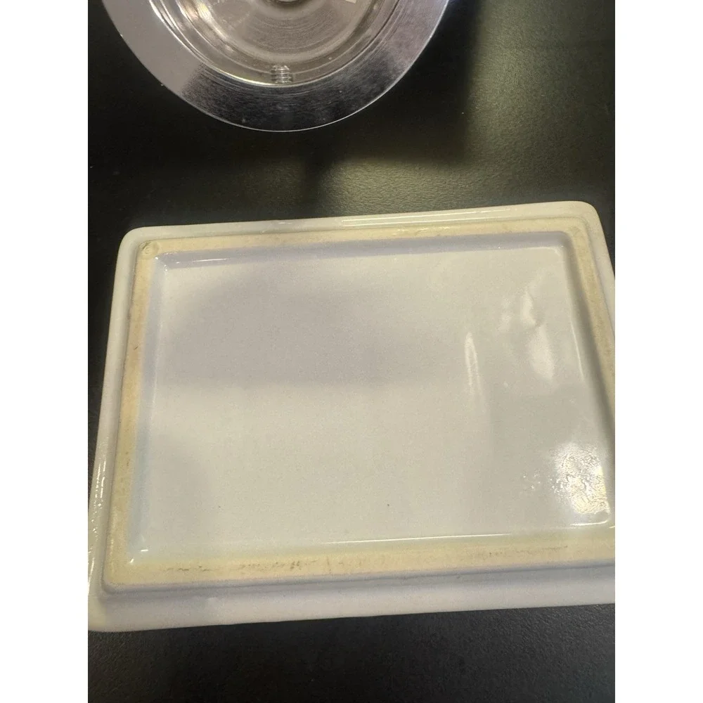 Pottery Barn Wall Mounted Soap Dish  Polished Chrome-hardware‎ Not Included